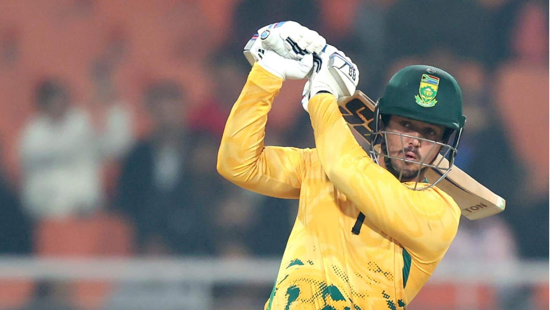Quinton de Kock equals this T20I record of Pooran, Buttler 