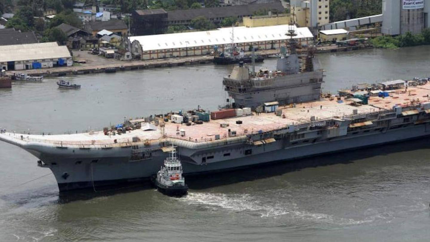 India's first Indigenous Aircraft Carrier will be commissioned next year