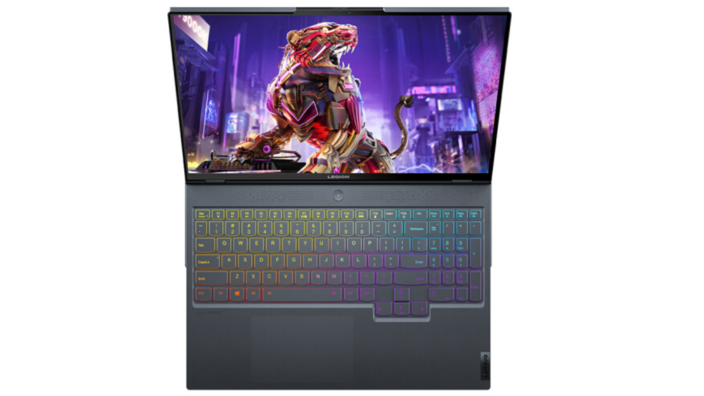 The laptop has an RGB backlit keyboard The laptop has an RGB backlit keyboard