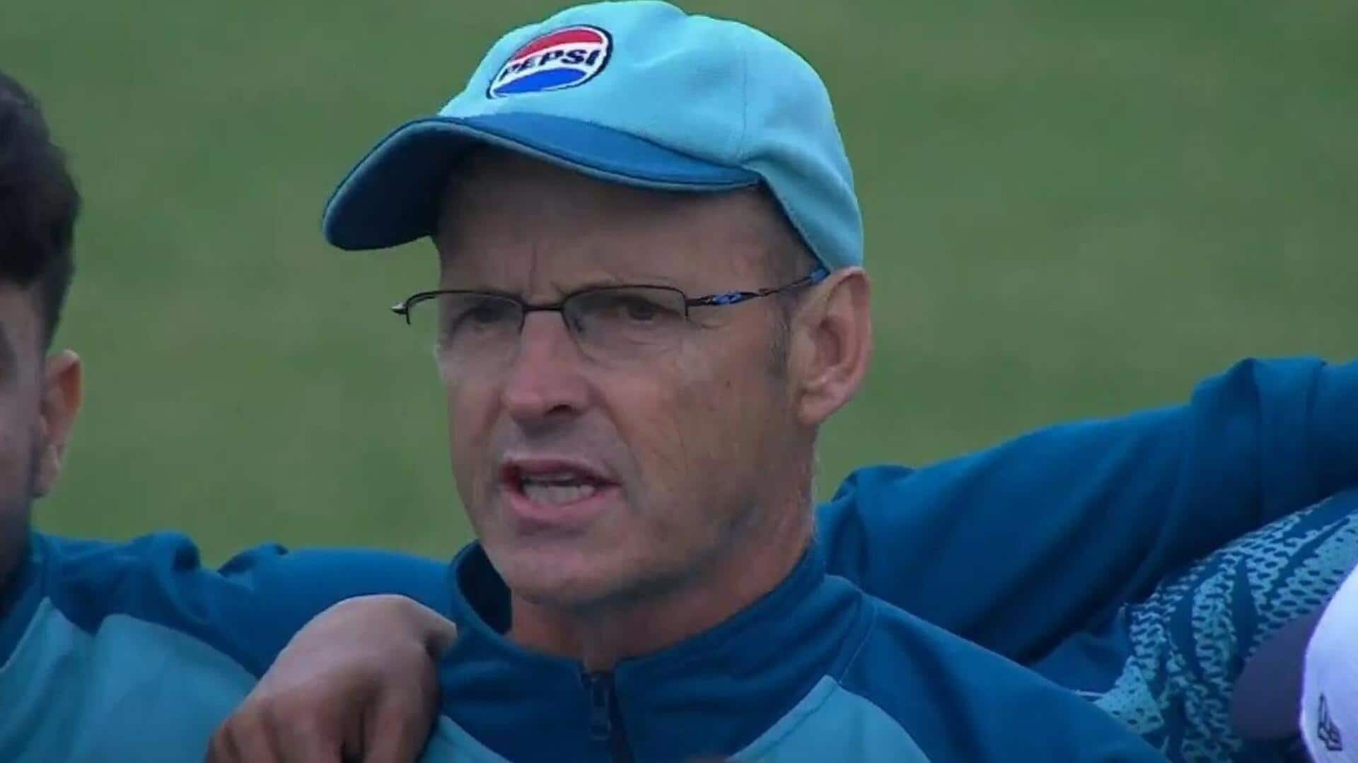 Gary Kirsten to step down as Pakistan's white-ball head coach