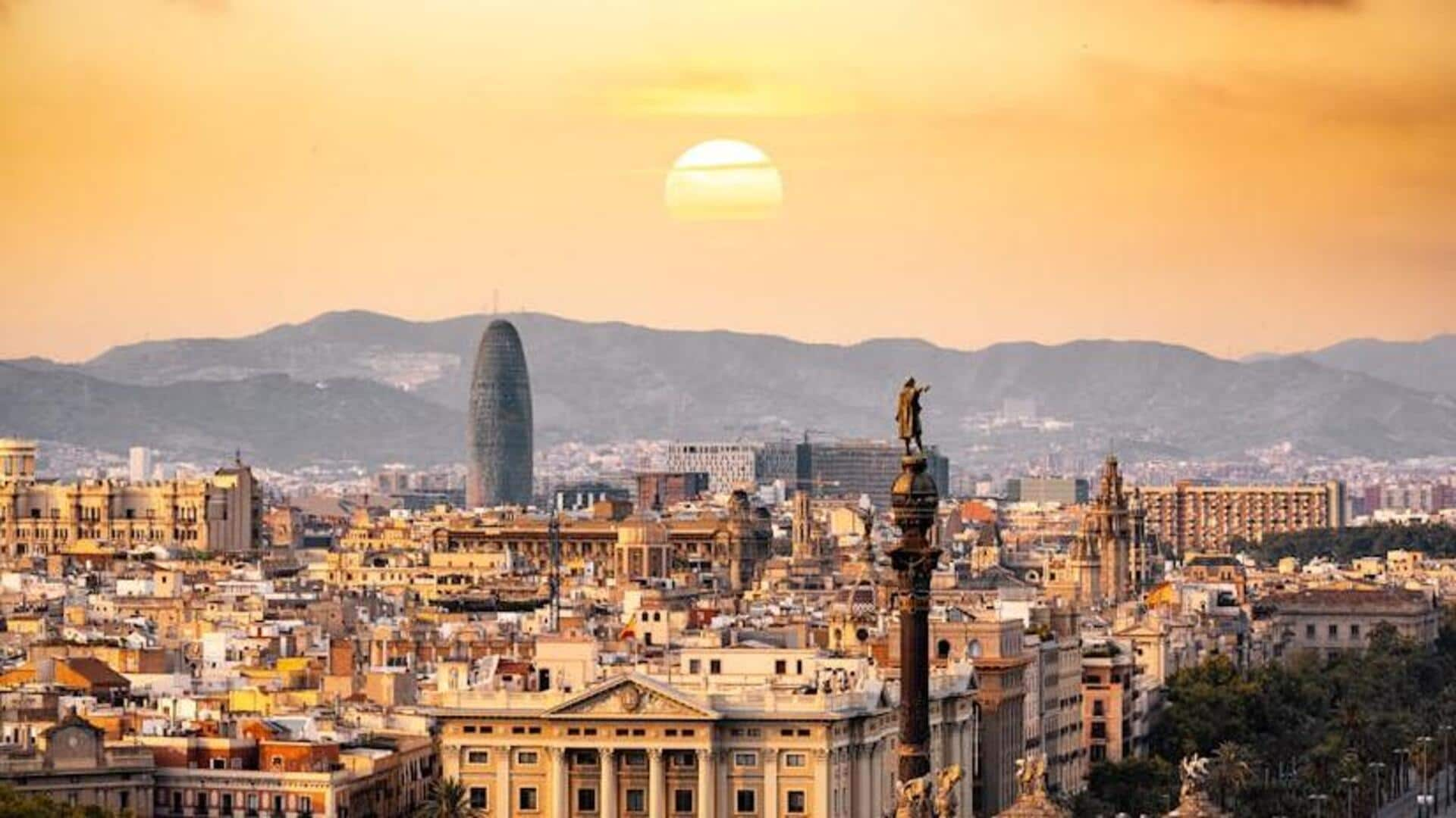 Architectural marvels of Barcelona, Spain offer a journey through time