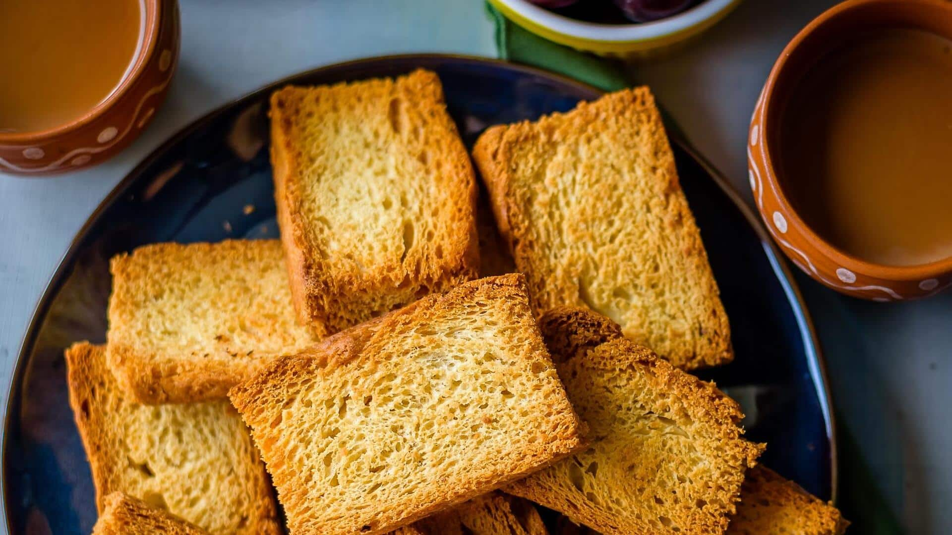 Chai-soaked rusk: Perfect breakfast for busy mornings