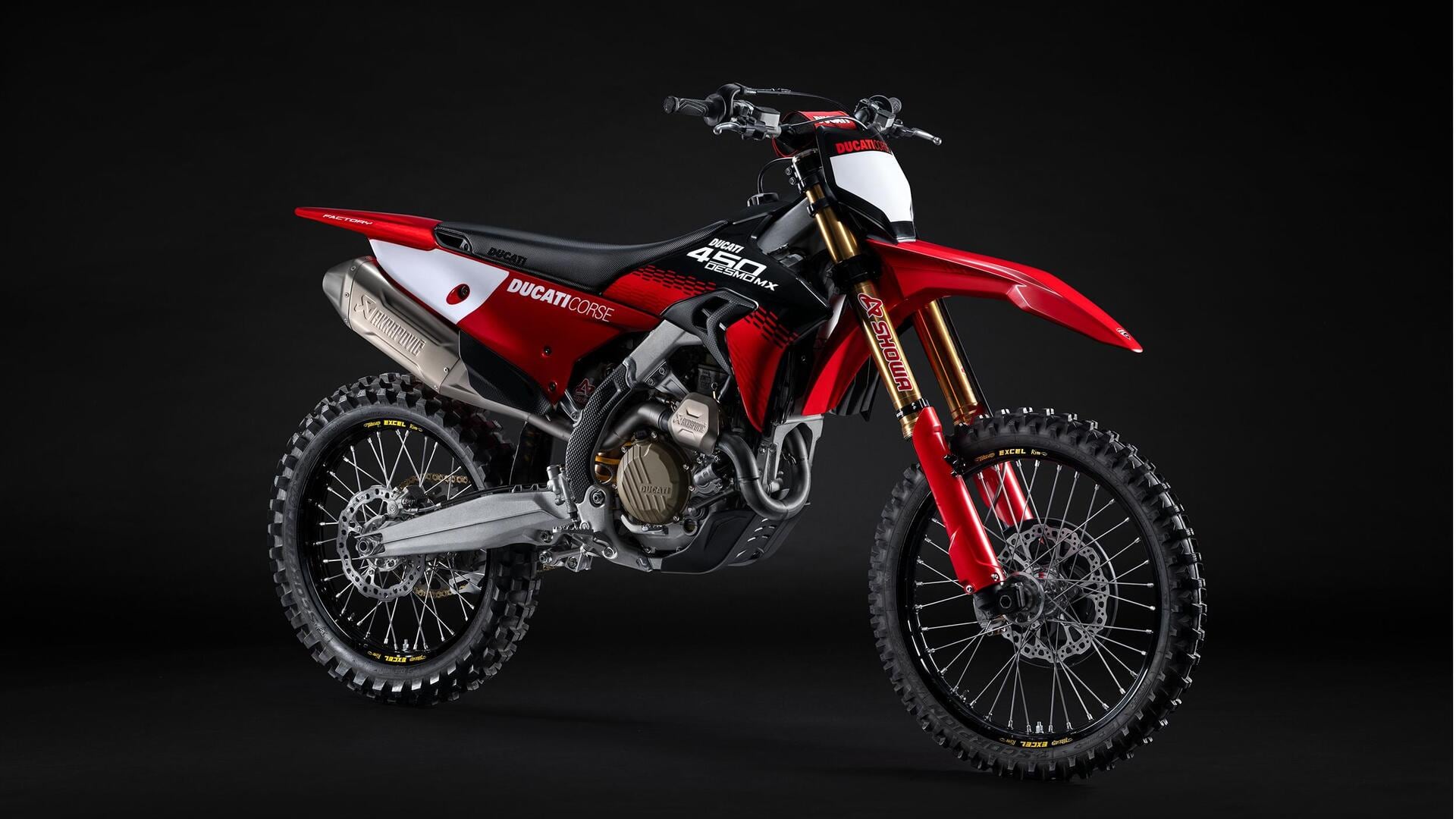 Ducati Desmo450 MX Factory arrives as a lightweight motocross bike