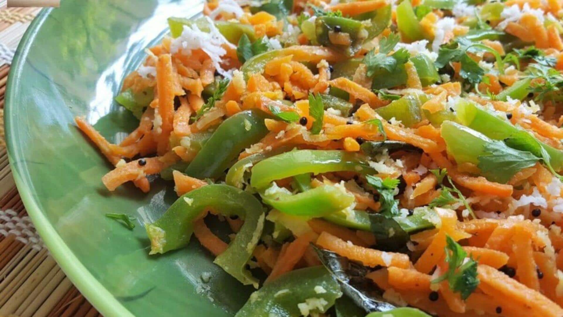 Love combining carrots with capsicum? Try these dishes