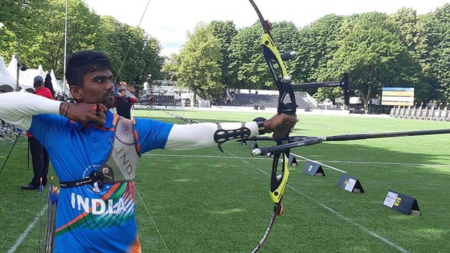 Archery accidentally came his way in Ahmednagar Archery accidentally came his way in Ahmednagar