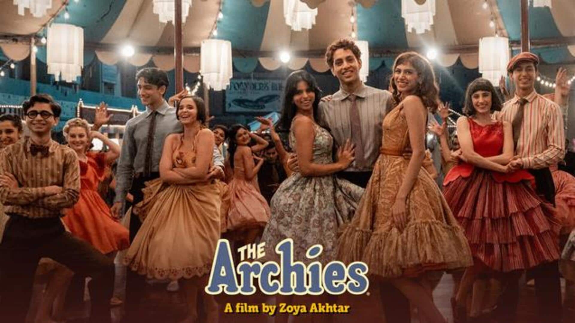 Suhana-Khushi shine in 'The Archies's 'Va Va Voom' music video