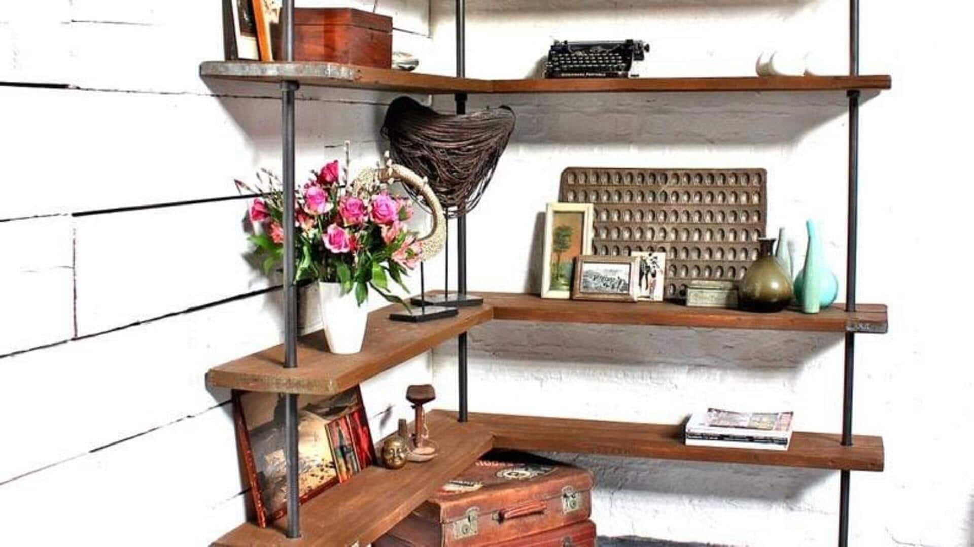 How to create stylish shelves