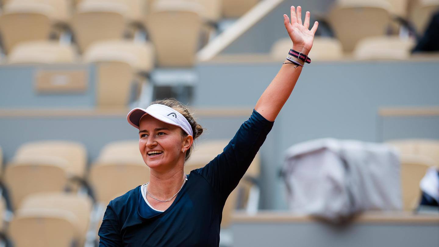 Krejcikova's journey to the 2021 French Open final Krejcikova's journey to the 2021 French Open final