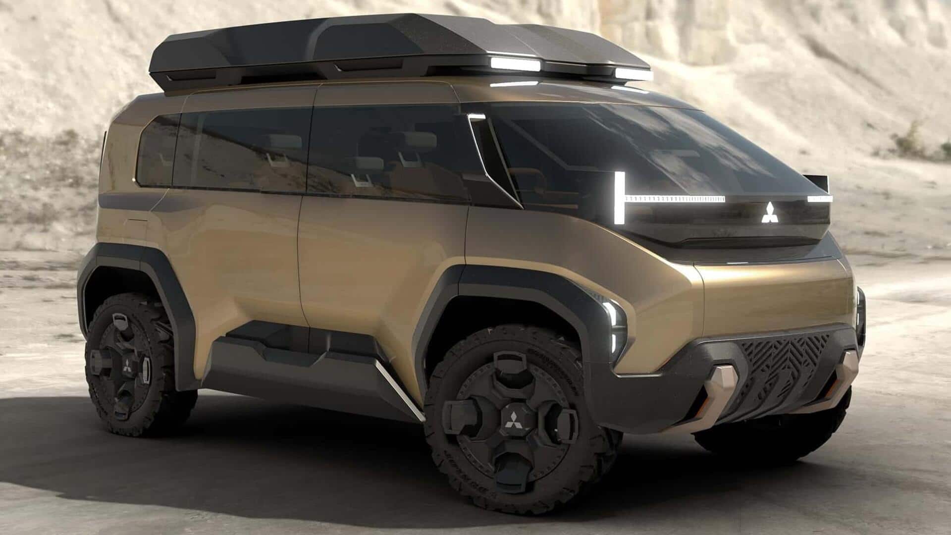 Mitsubishi D:X goes official as a rugged minivan concept