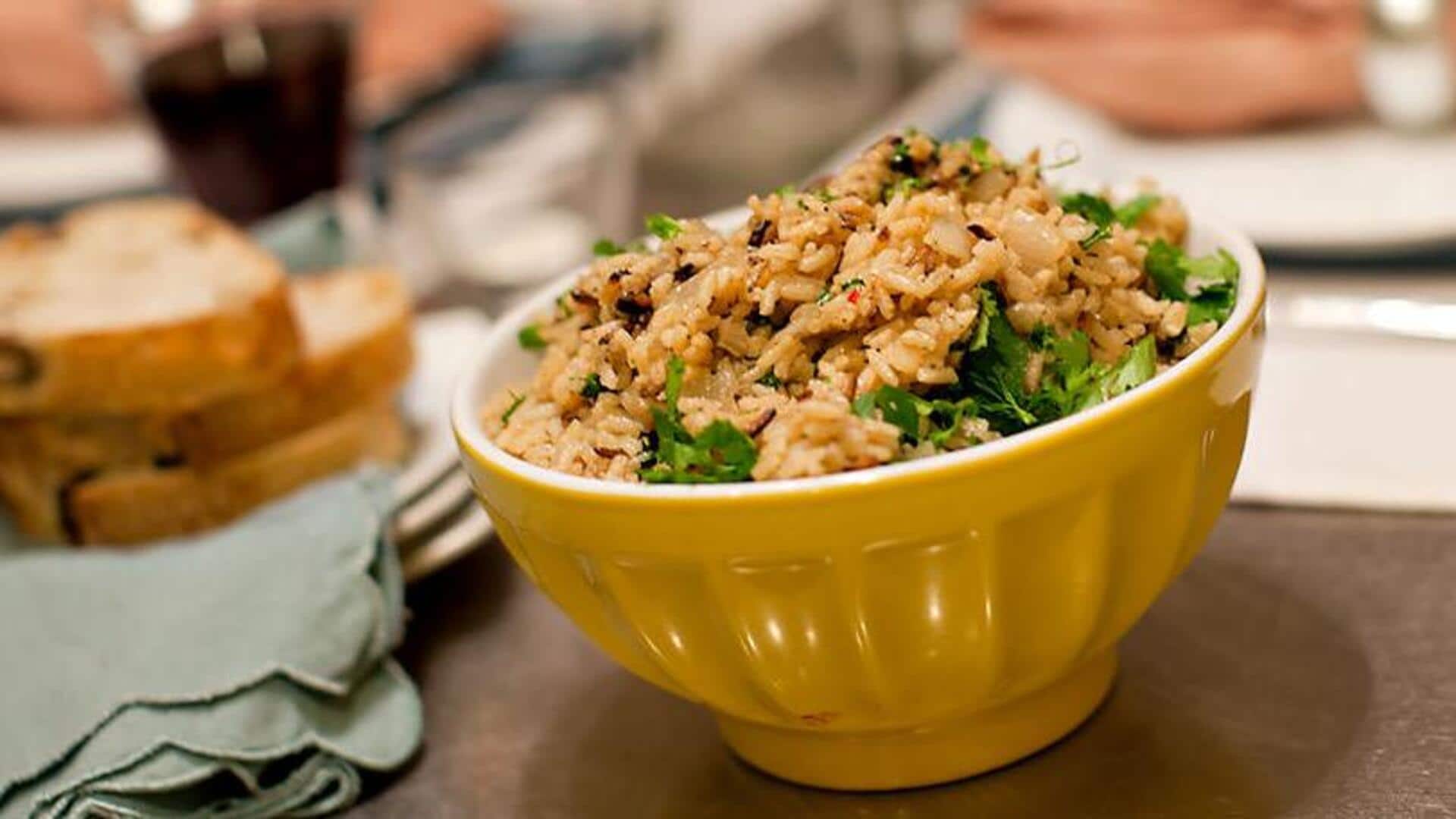 How to make the perfect peas and cilantro rice