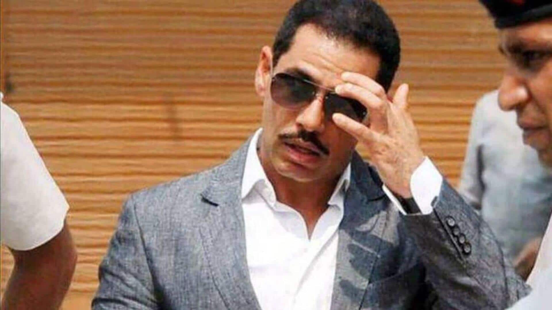 ED files chargesheet against Robert Vadra in money-laundering case