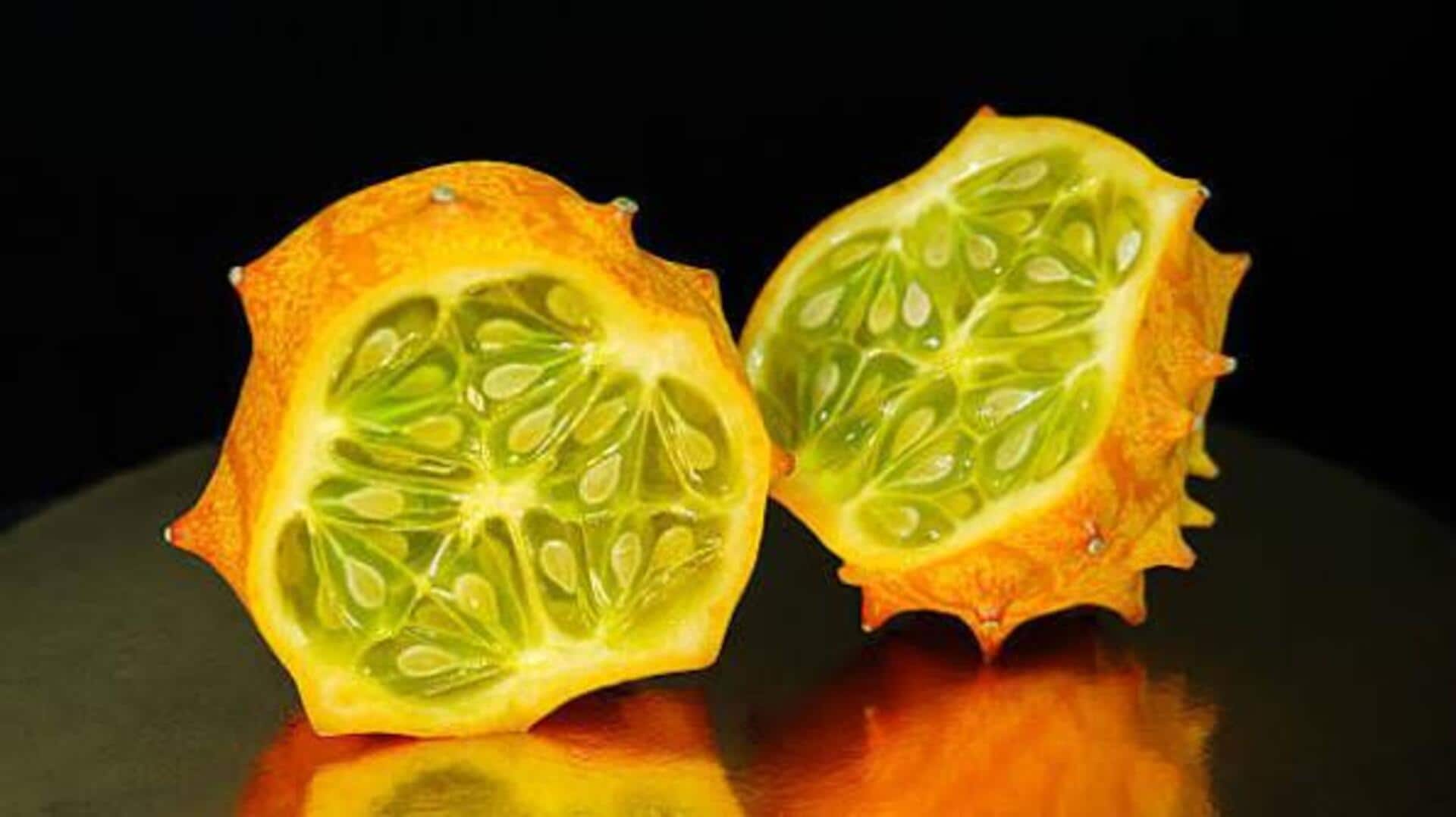 What is horned cucumber?