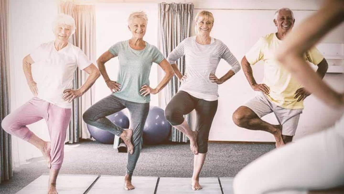 #HealthBytes: Five exercises for seniors to maintain balance and endurance