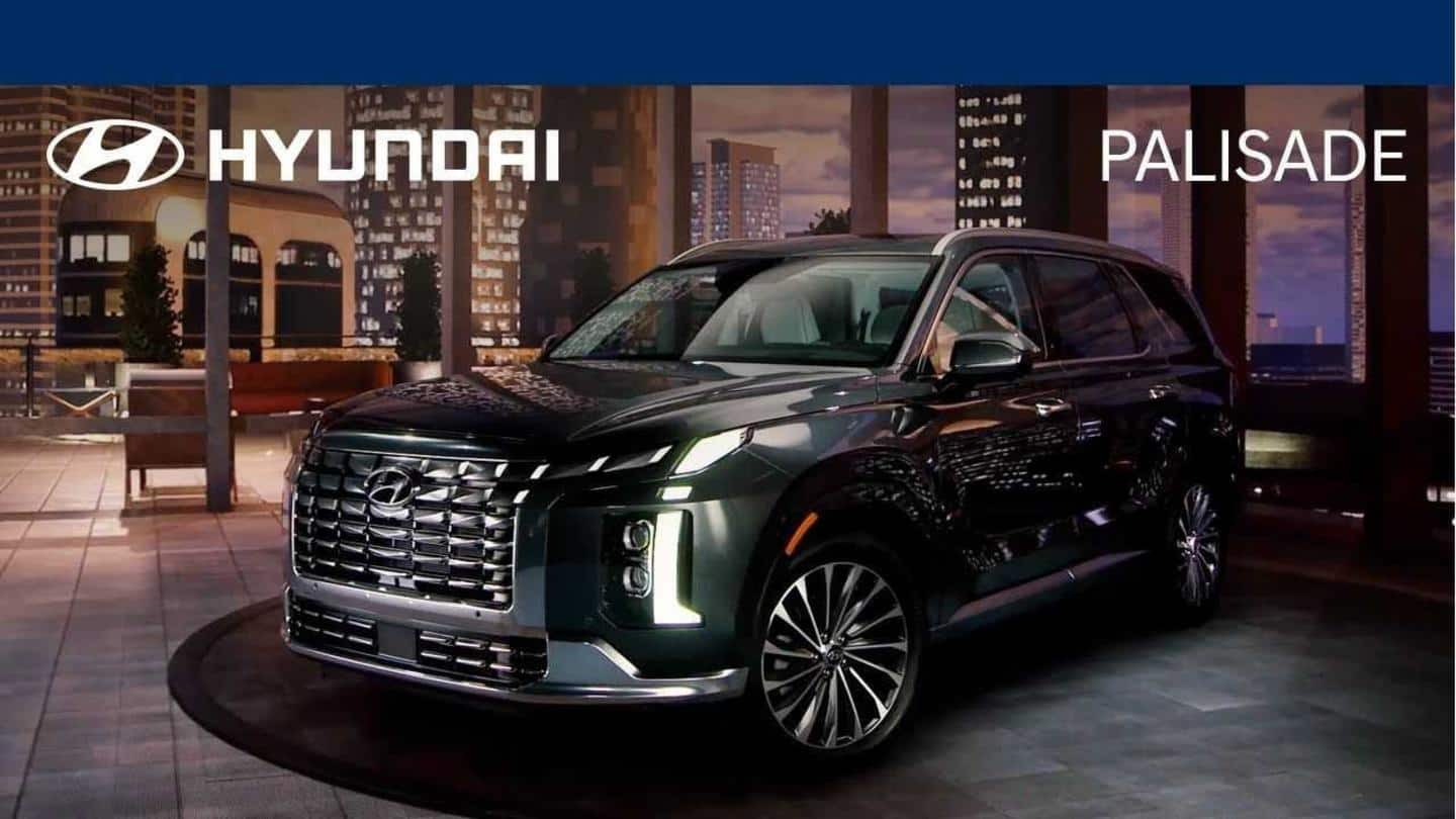 Prior to unveiling, 2023 Hyundai PALISADE SUV previewed: Check features
