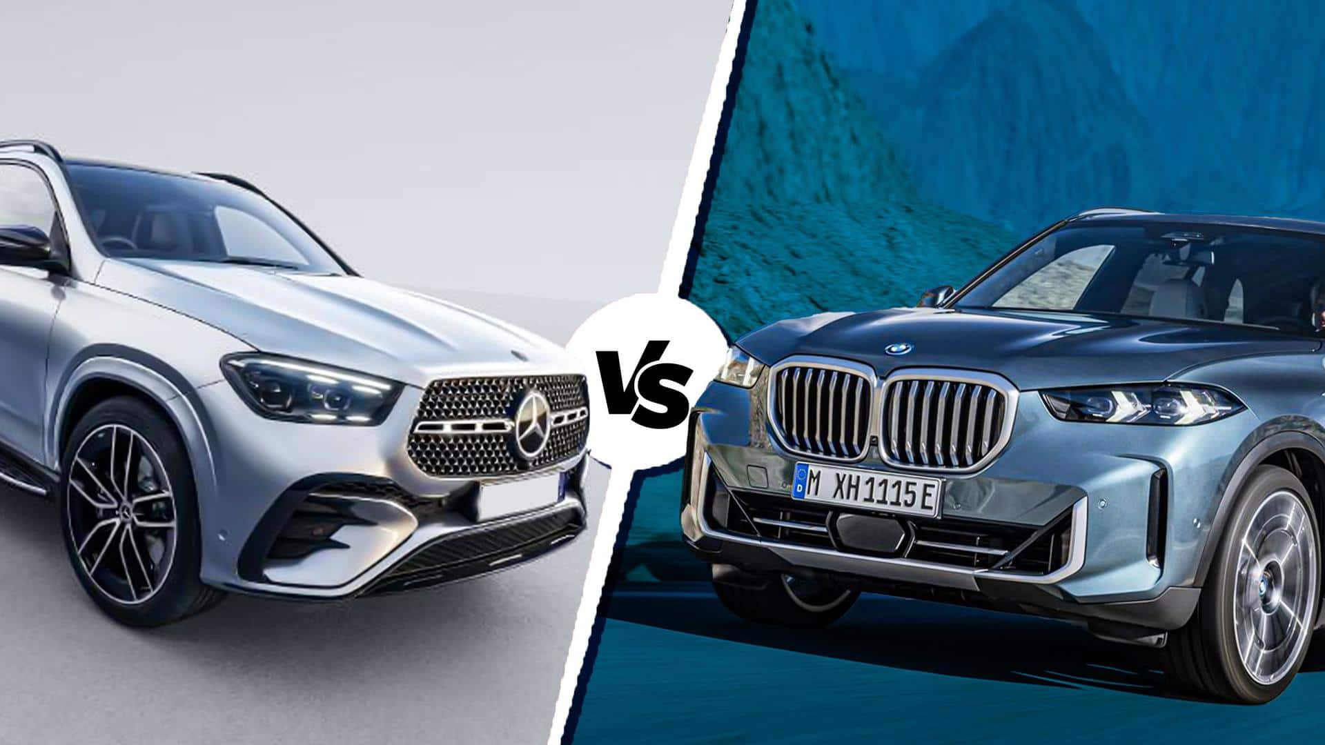 2024 BMW X5 v/s 2024 Mercedes-Benz GLE: Which is better?