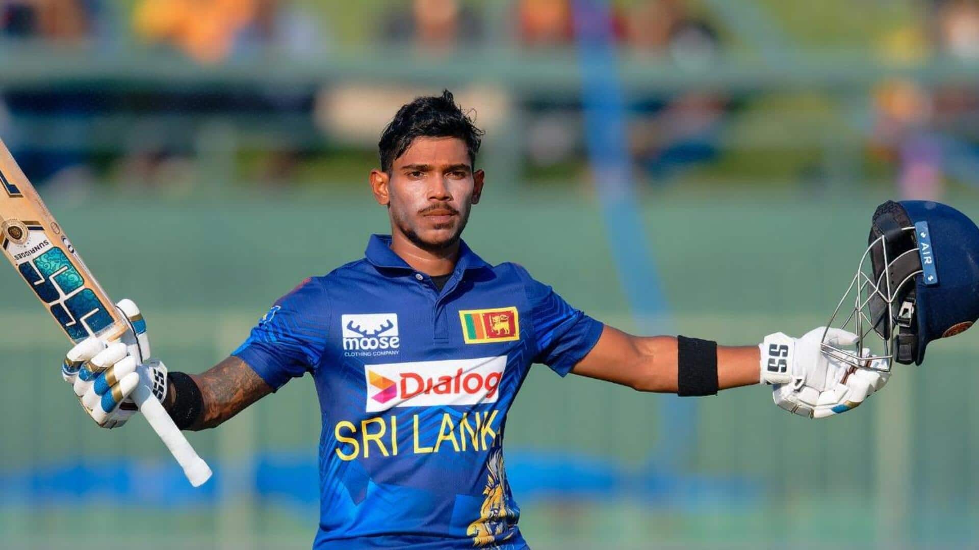 Pathum Nissanka becomes first Sri Lanka batter with ODI double-ton