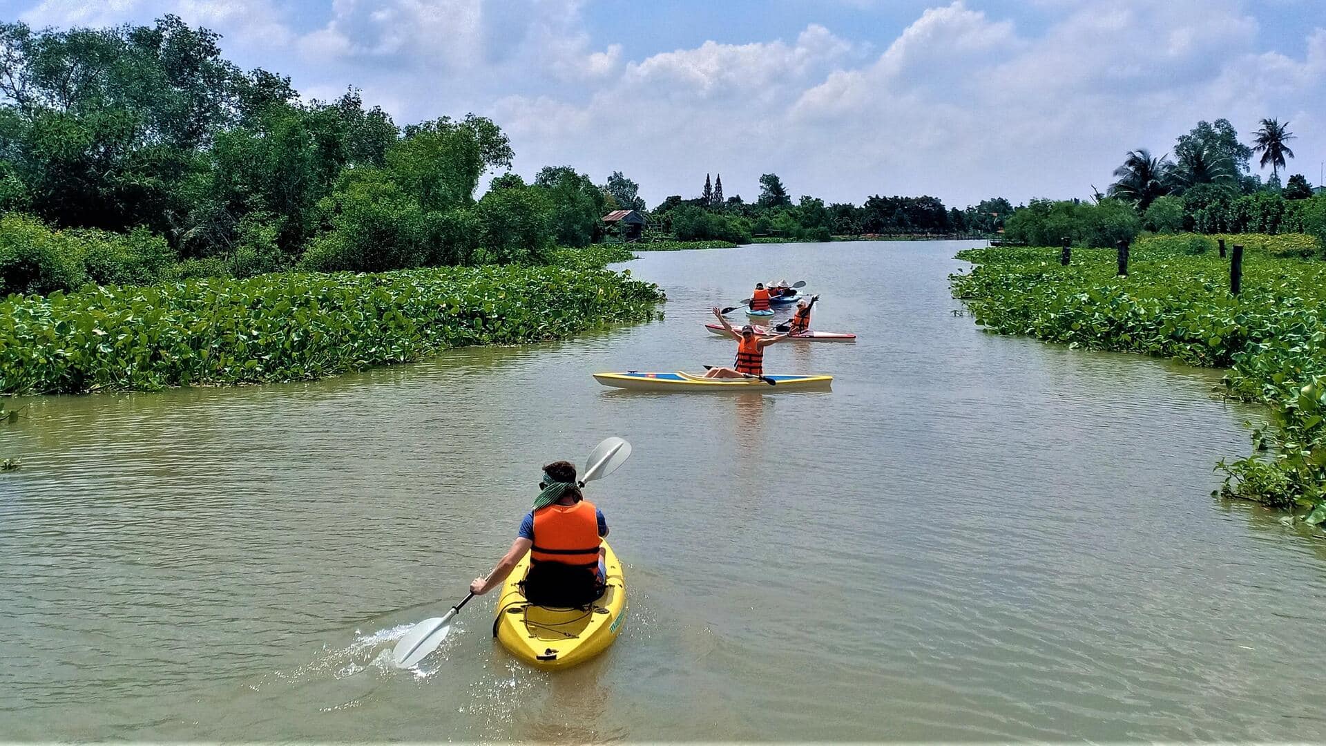 Paddle through the Mekong Delta's serene waters, Vietnam