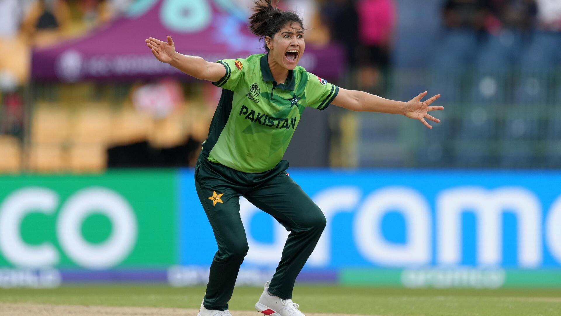 Diana Baig records third-best returns for Pakistan in Women's WC