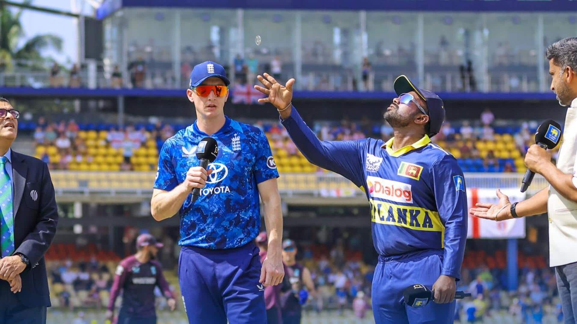 1st T20I: SL, England clash in final T20 WC rehearsal