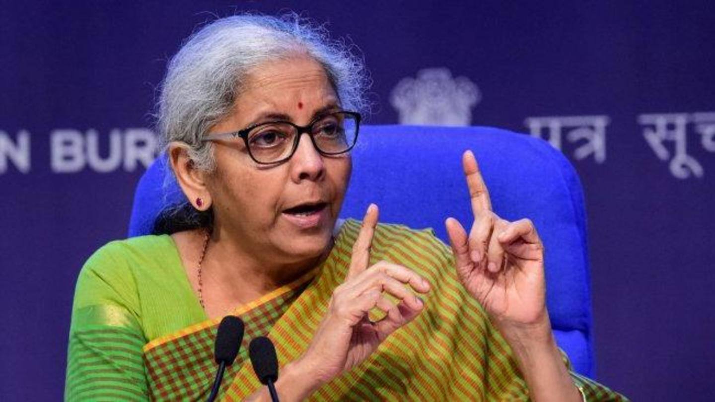 NMP first mentioned during Union Budget: Sitharaman NMP first mentioned during Union Budget: Sitharaman