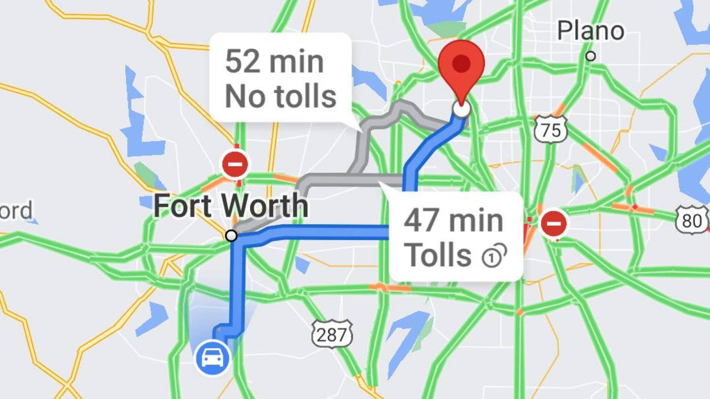 New feature will list toll prices for collection centers enroute New feature will list toll prices for collection centers enroute
