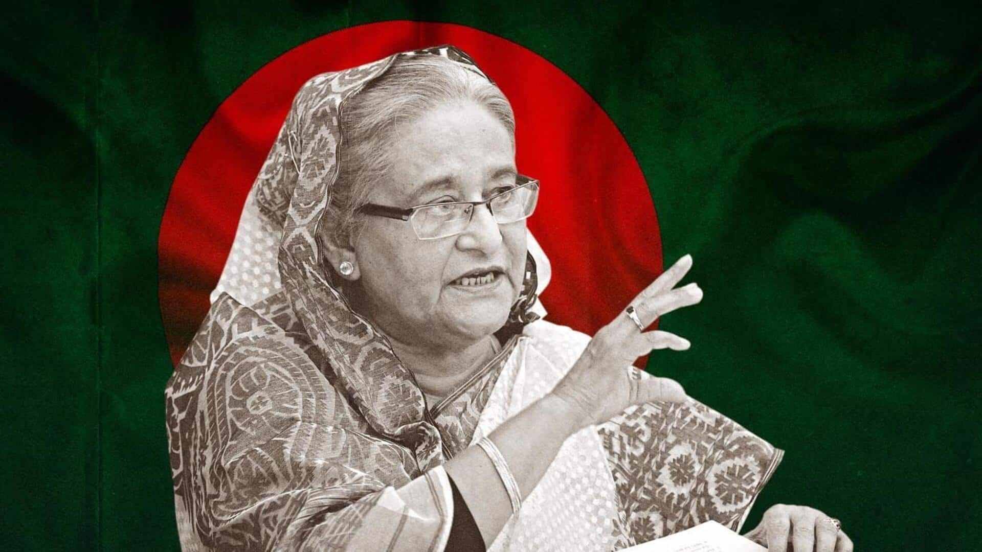 'Stand against such terror': Sheikh Hasina slams Hindu monk's arrest  