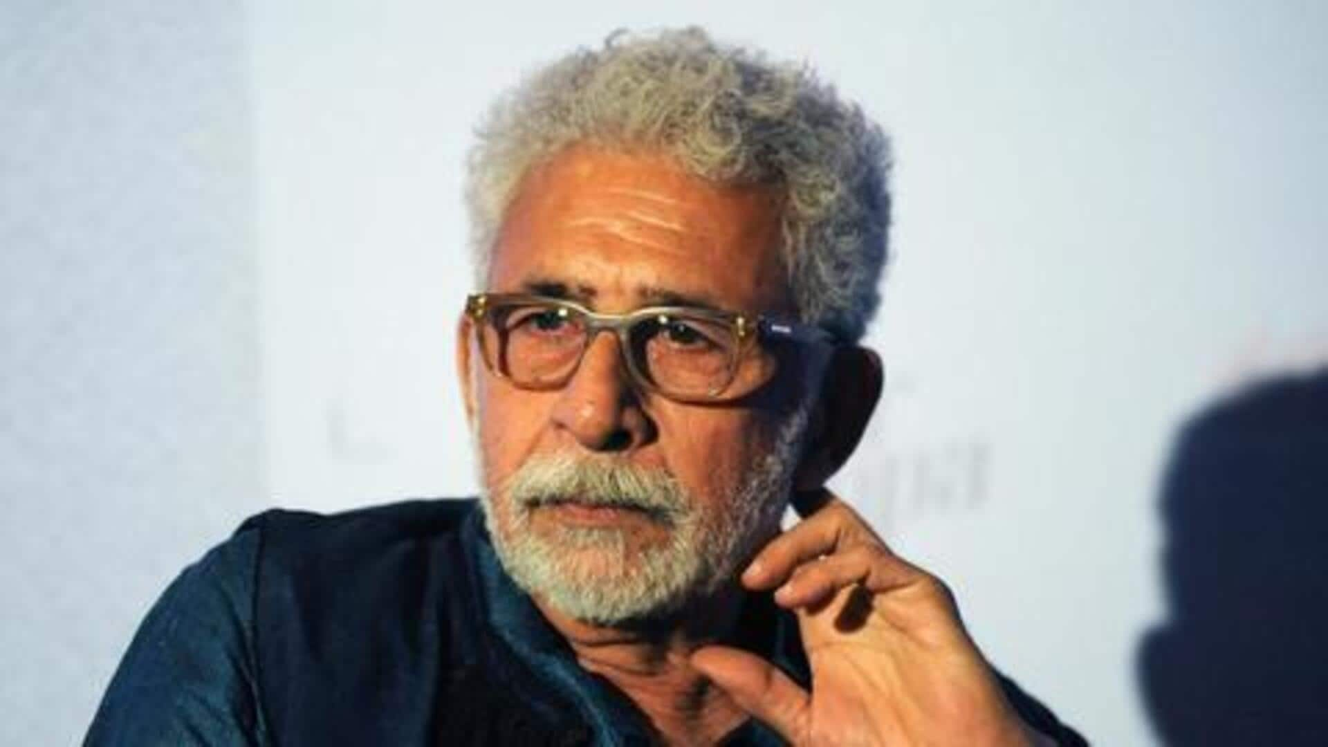 'Sickening': Naseeruddin Shah criticizes Bollywood's 'hyper-masculinity' trend