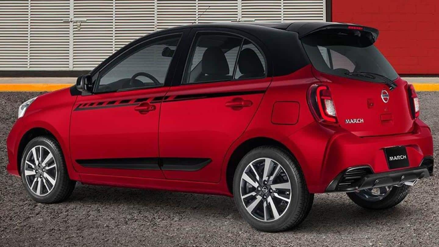 The car has a wide V-Motion grille The car has a wide V-Motion grille