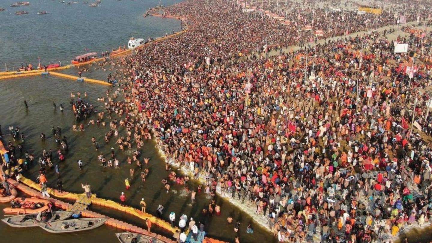 Earlier, the Kumbh Mela led to a surge in COVID-19 Earlier, the Kumbh Mela led to a surge in COVID-19