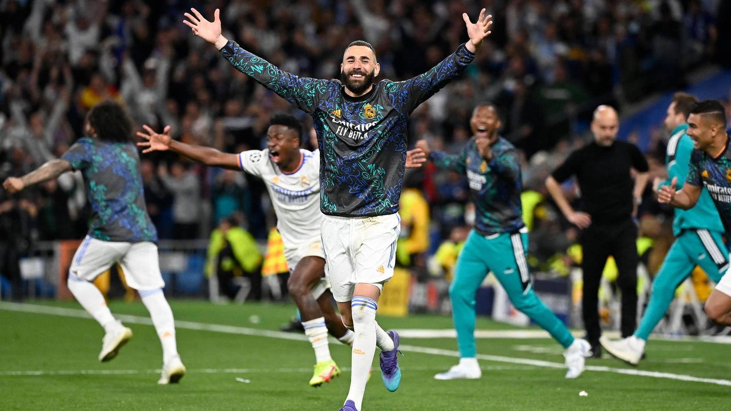 Champions League: Benzema smashes these records as Real oust City
