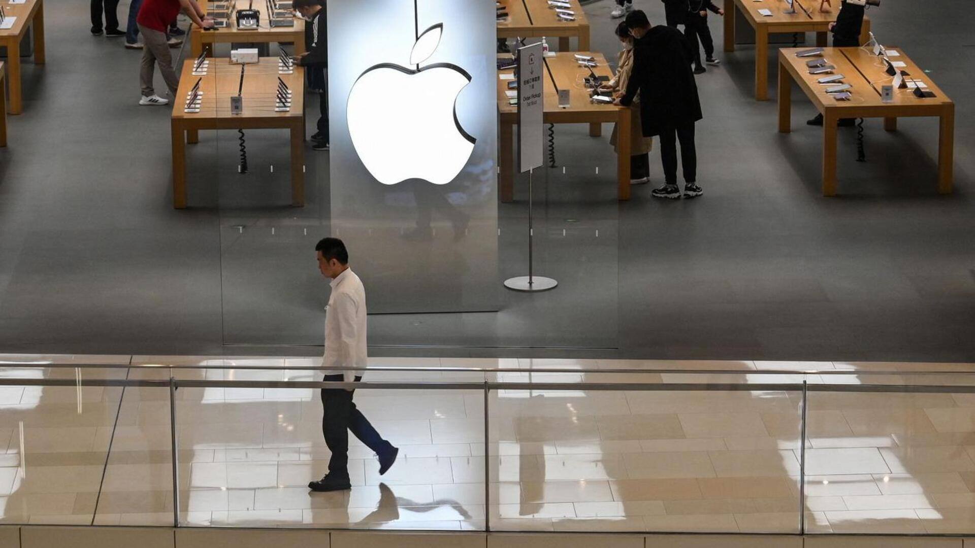 Apple shares plummet as China bans iPhones in government offices