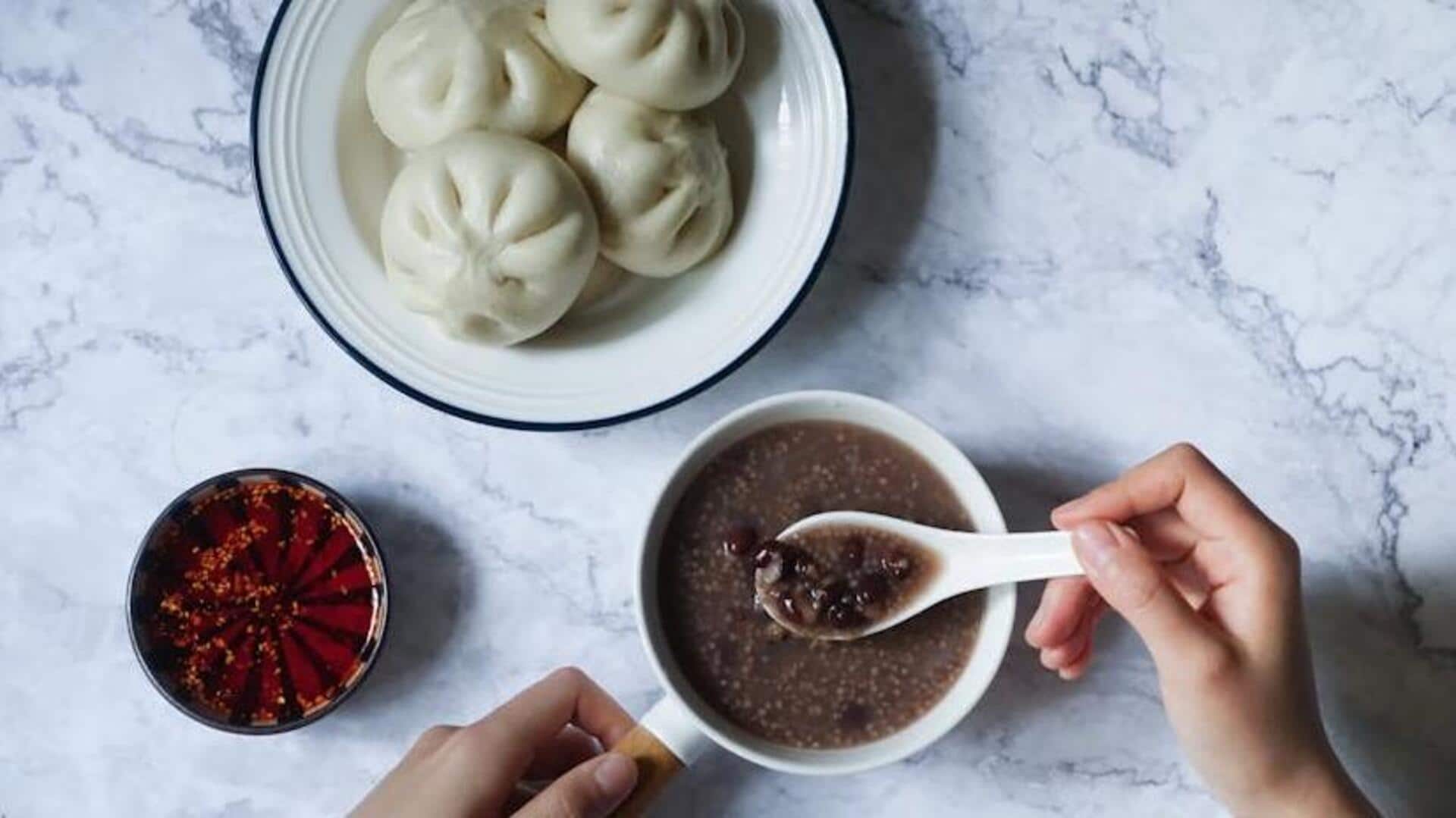 Cook tempting Tibetan mushroom momos with this recipe