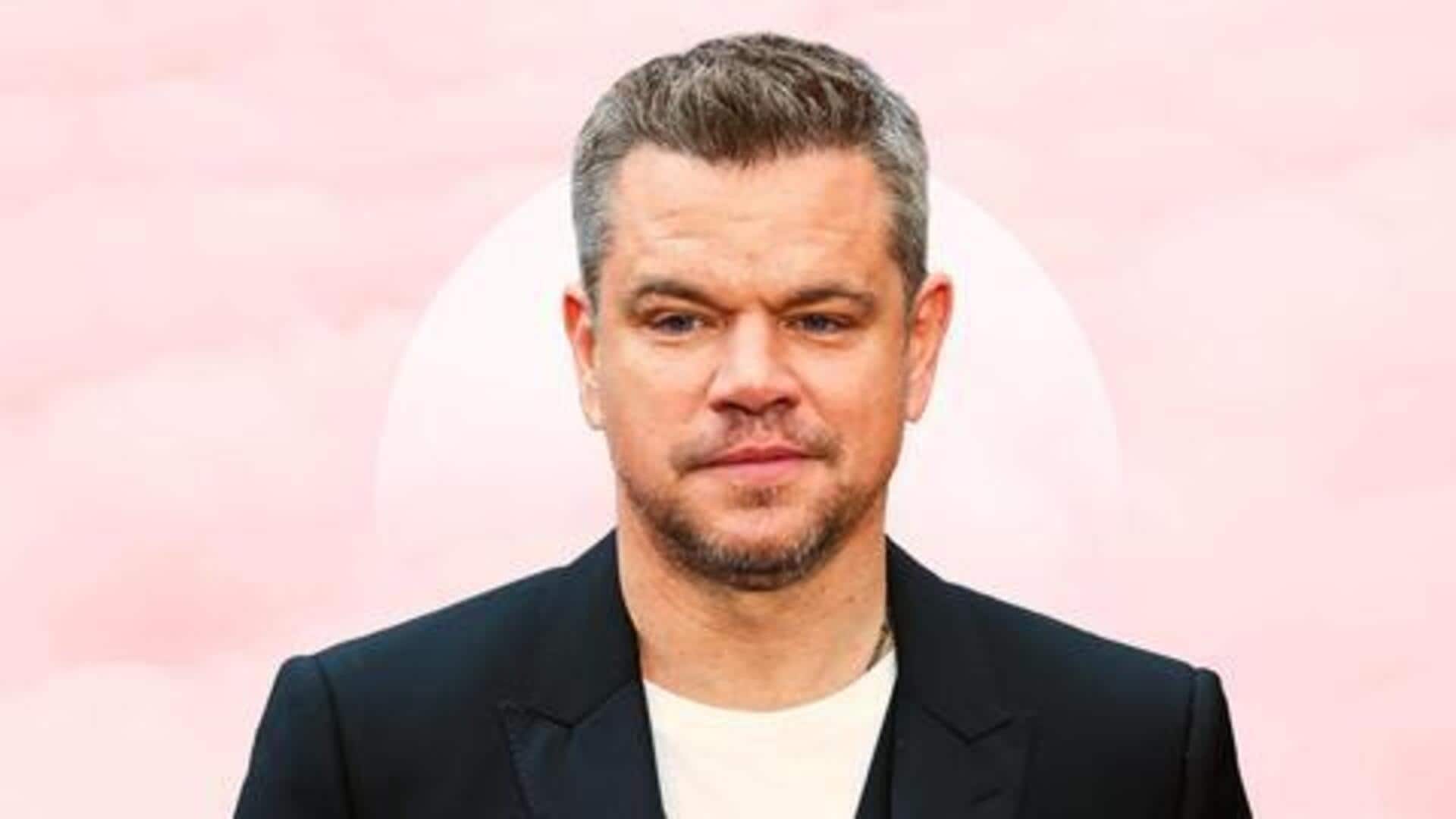 How Matt Damon is silently leveling up his OTT game How Matt Damon is silently leveling up his OTT game