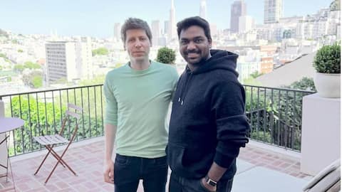 Zakir Khan meets Sam Altman at his San Francisco home