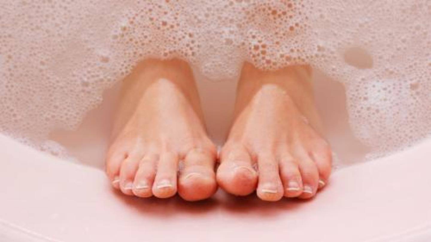 Exfoliate and moisturize your feet on a daily basis Exfoliate and moisturize your feet on a daily basis