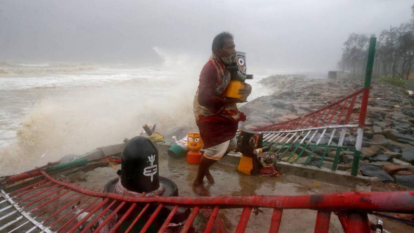Cyclone Yaas left 4 dead, hundreds of villages flooded Cyclone Yaas left 4 dead, hundreds of villages flooded