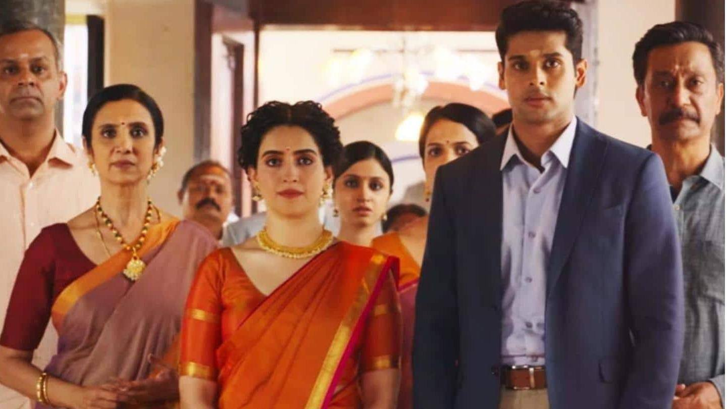 'Meenakshi Sundareshwar' has also made it to the most-watched list 'Meenakshi Sundareshwar' has also made it to the most-watched list
