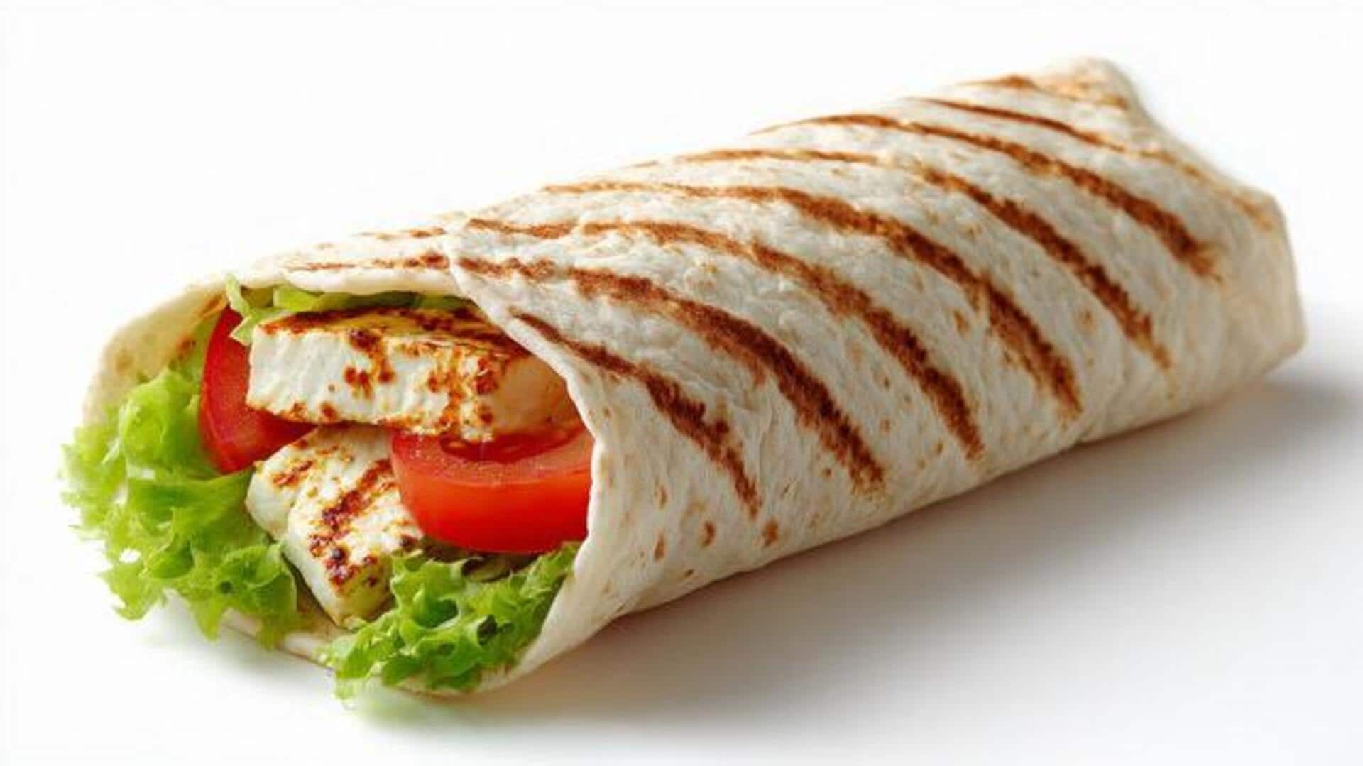 Quick and healthy: Spiced corn and paneer lettuce wraps