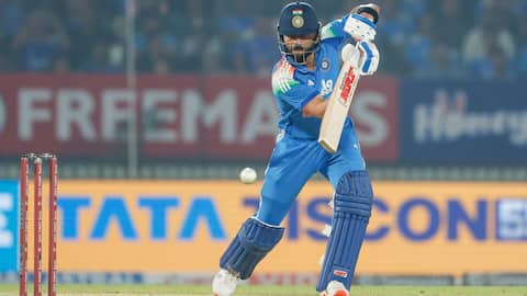 Virat Kohli slams his record-breaking seventh ODI ton versus NZ