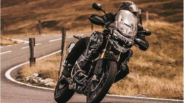 Triumph Tiger 1200 adventure bike previewed in teaser images