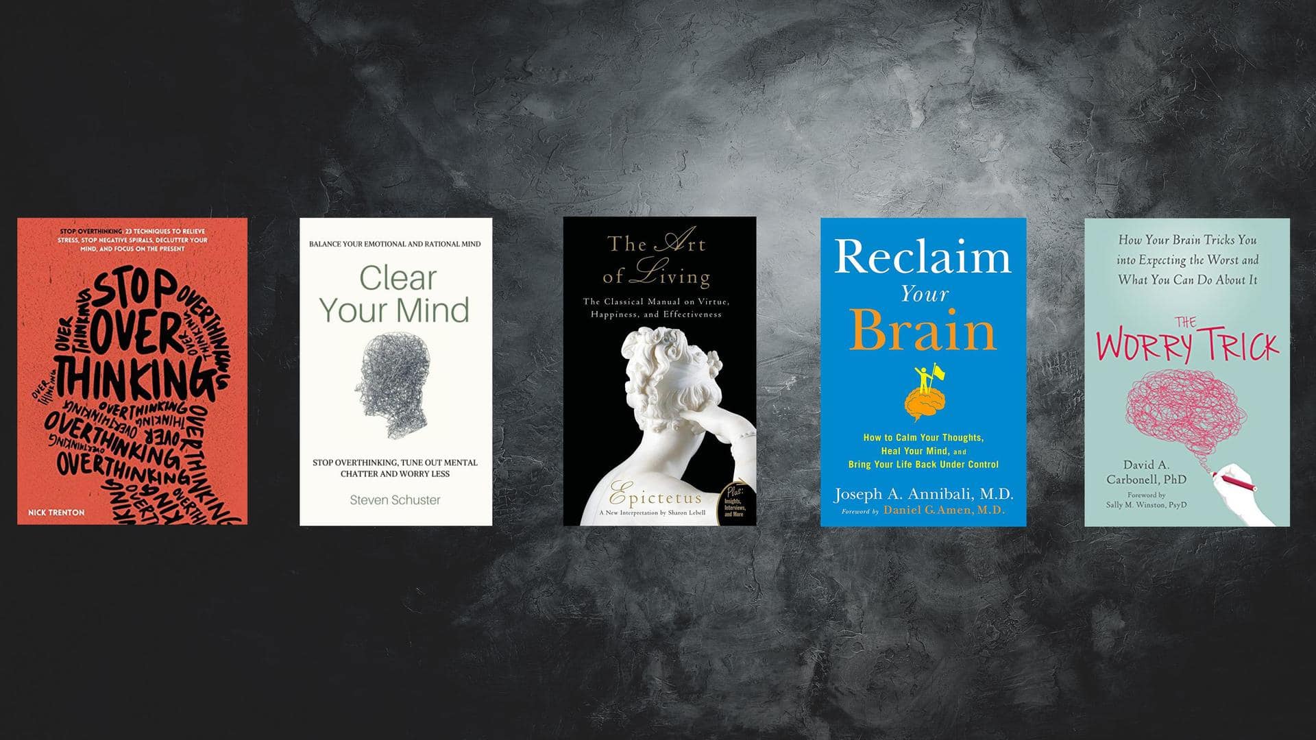 5 books that may help you overcome overthinking