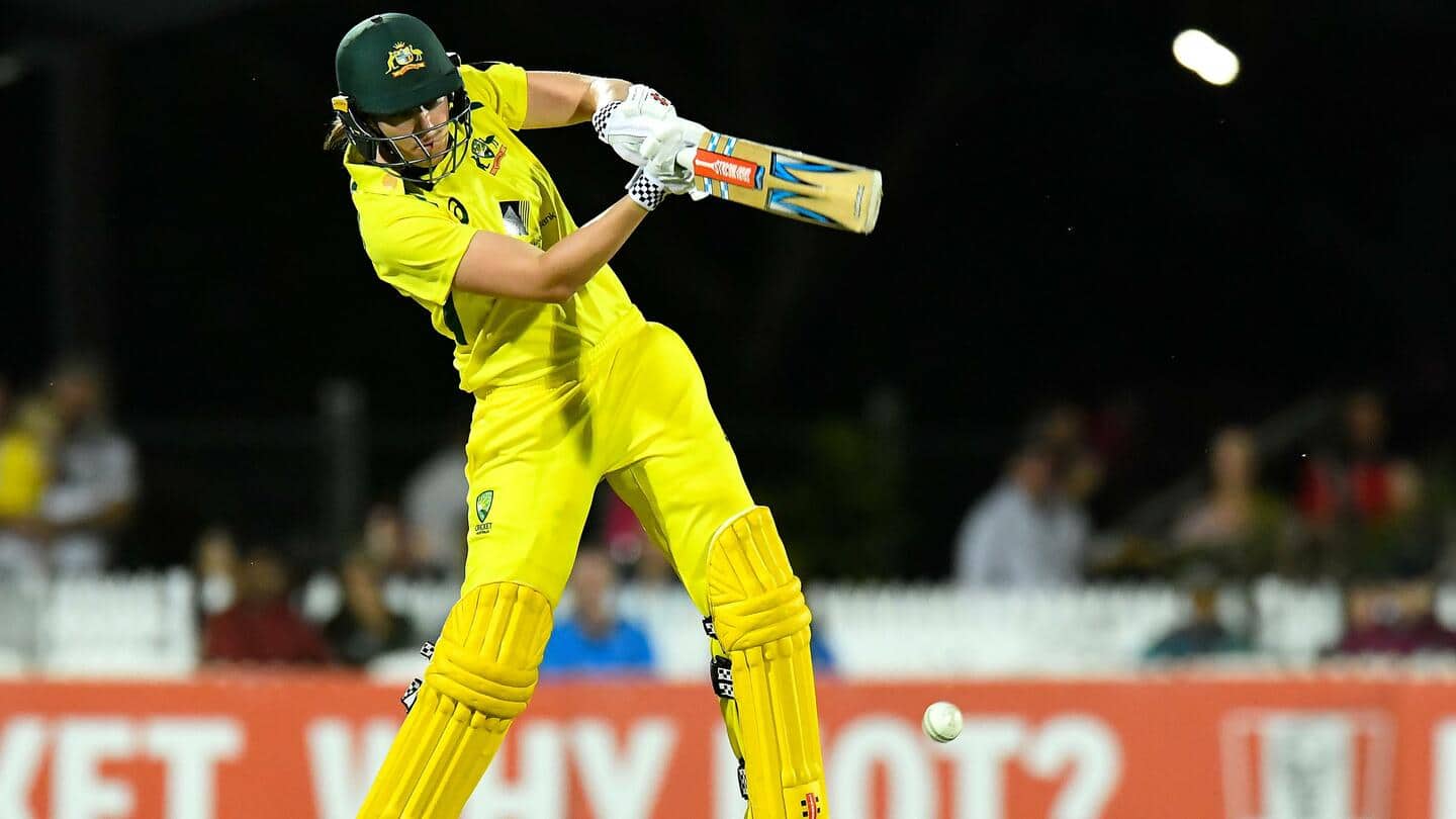ICC WT20I Rankings: Tahlia McGrath claims top spot among batters