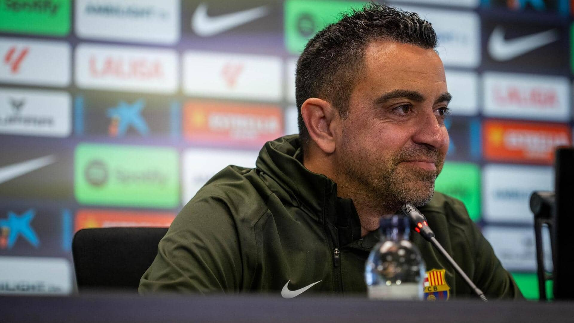 Head coach Xavi Hernandez sacked by FC Barcelona