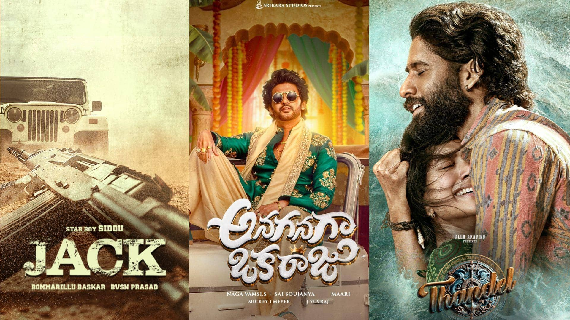 'Thandel,' 'OG,' 'Jack': Netflix unveils 2025 lineup of Telugu films