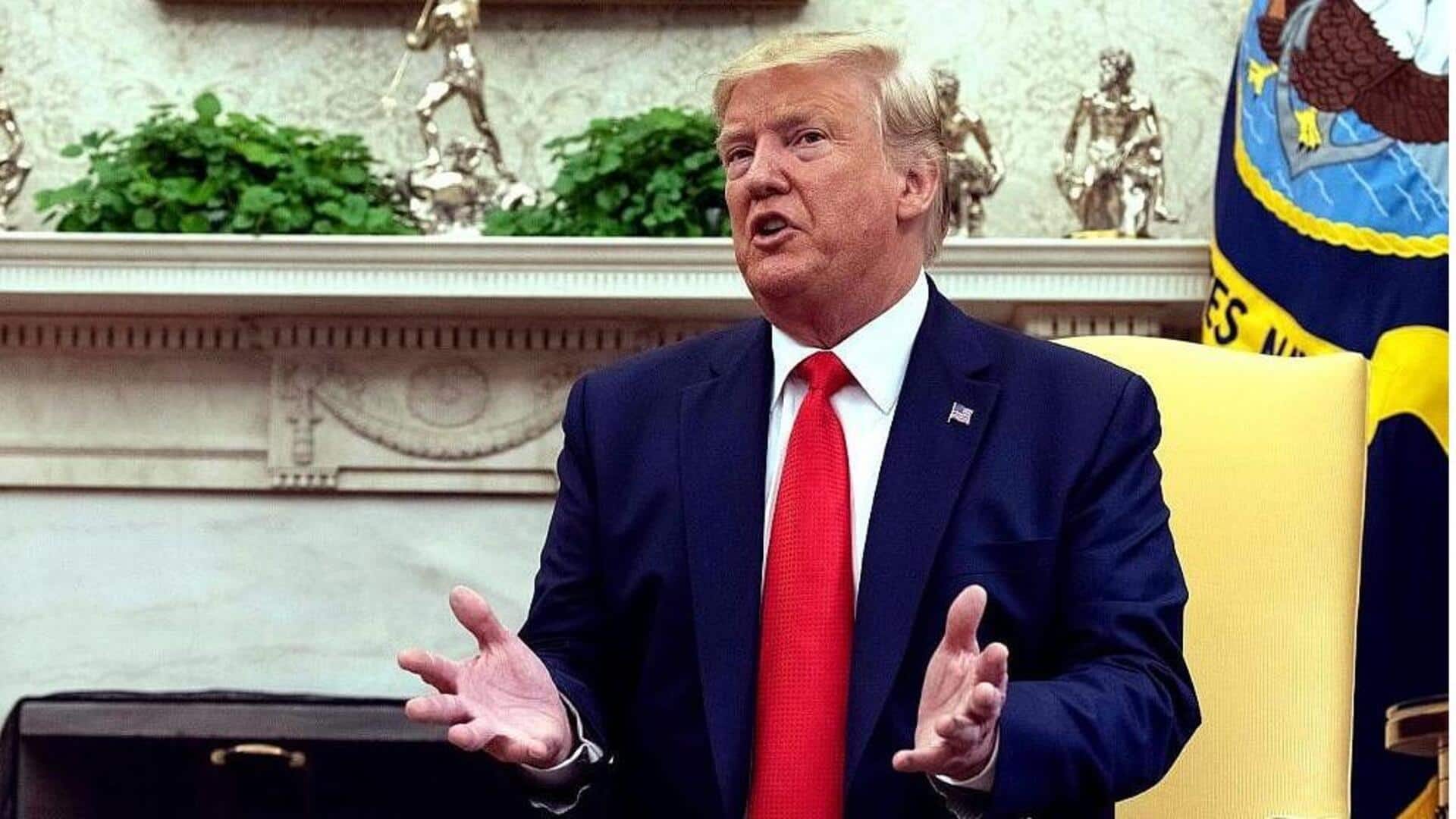 Trump warns Iran would be 'blown up' if he's assassinated