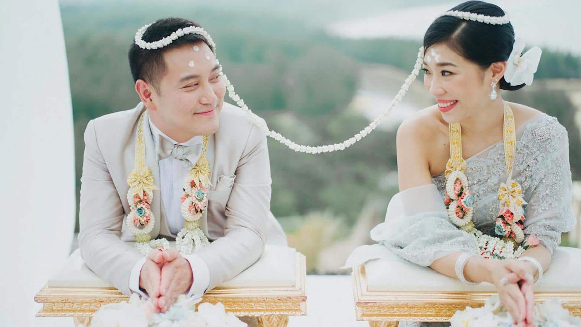 These Thai wedding traditions are so fascinating!