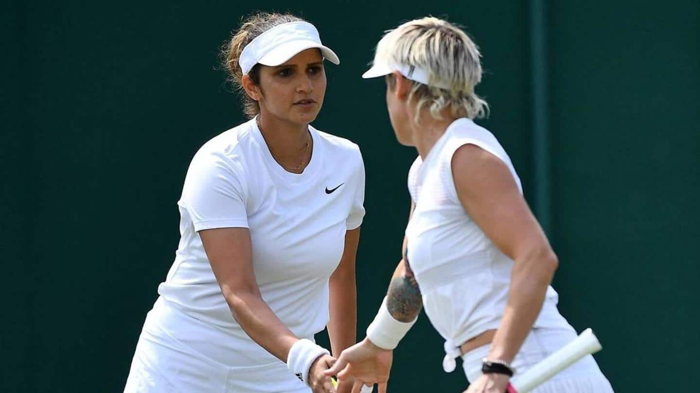 2021 Wimbledon: Sania Mirza, Bethanie Mattek-Sands off to winning start