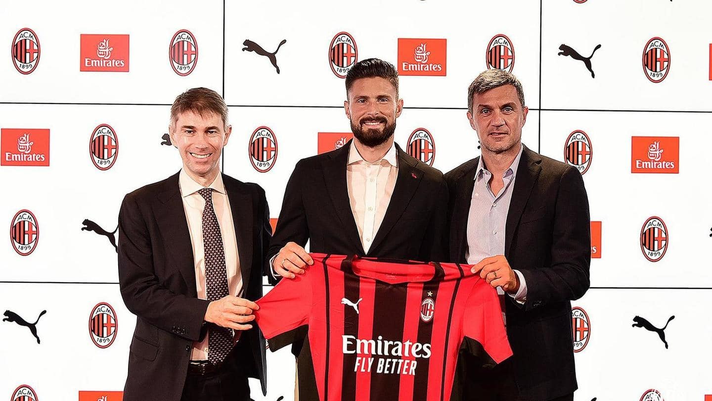 AC Milan sign Olivier Giroud from Chelsea AC Milan sign Olivier Giroud from Chelsea