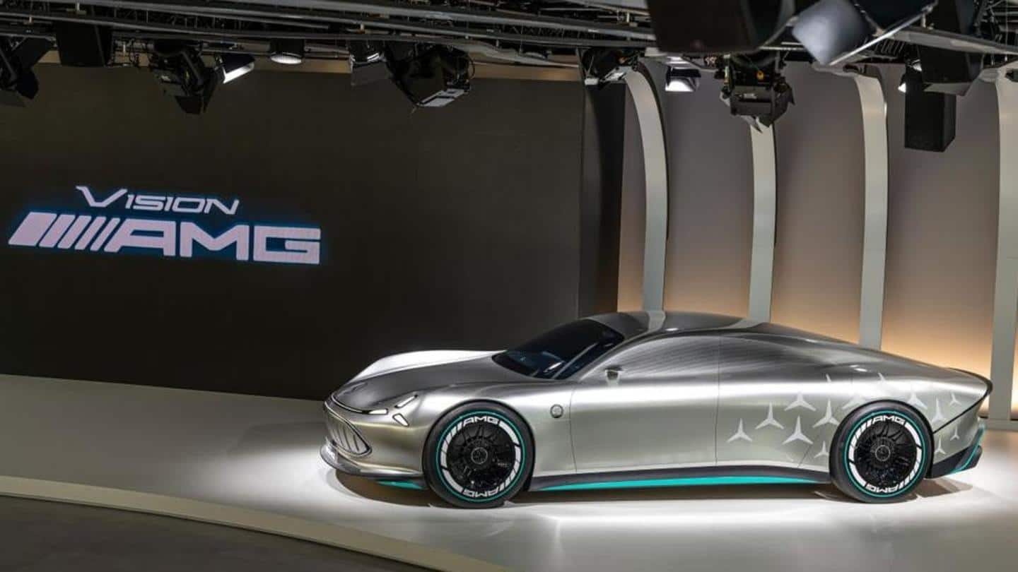 Mercedes-Benz showcases Vision AMG concept, the future of performance mobility