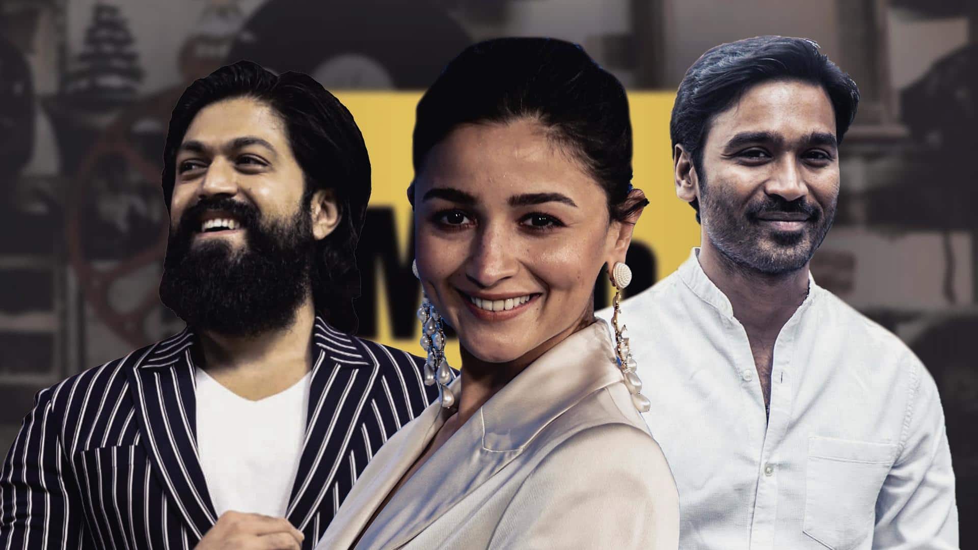 Dhanush tops IMDb's 'Top 10 Most Popular Indian Stars' list